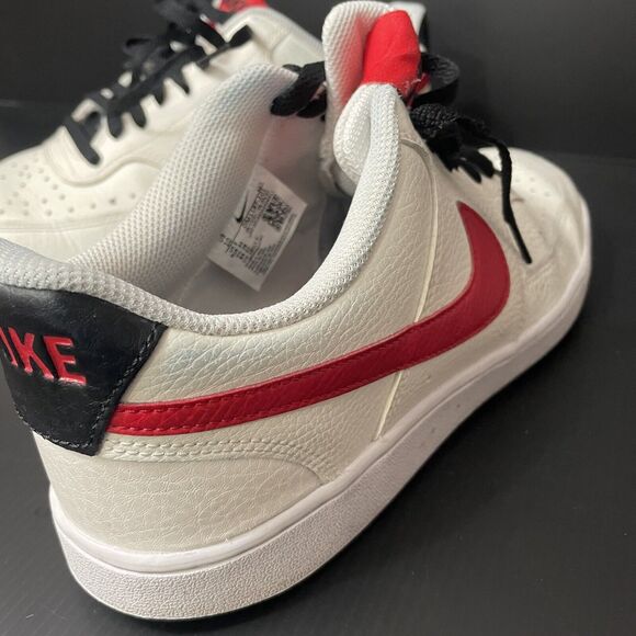 Size 10 - Nike Court Vision Low Sail University Red 2021